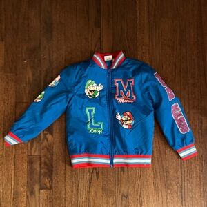 Super Mario Kids Blue Jacket
